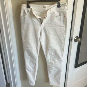 Old Navy White Skinny Jeans